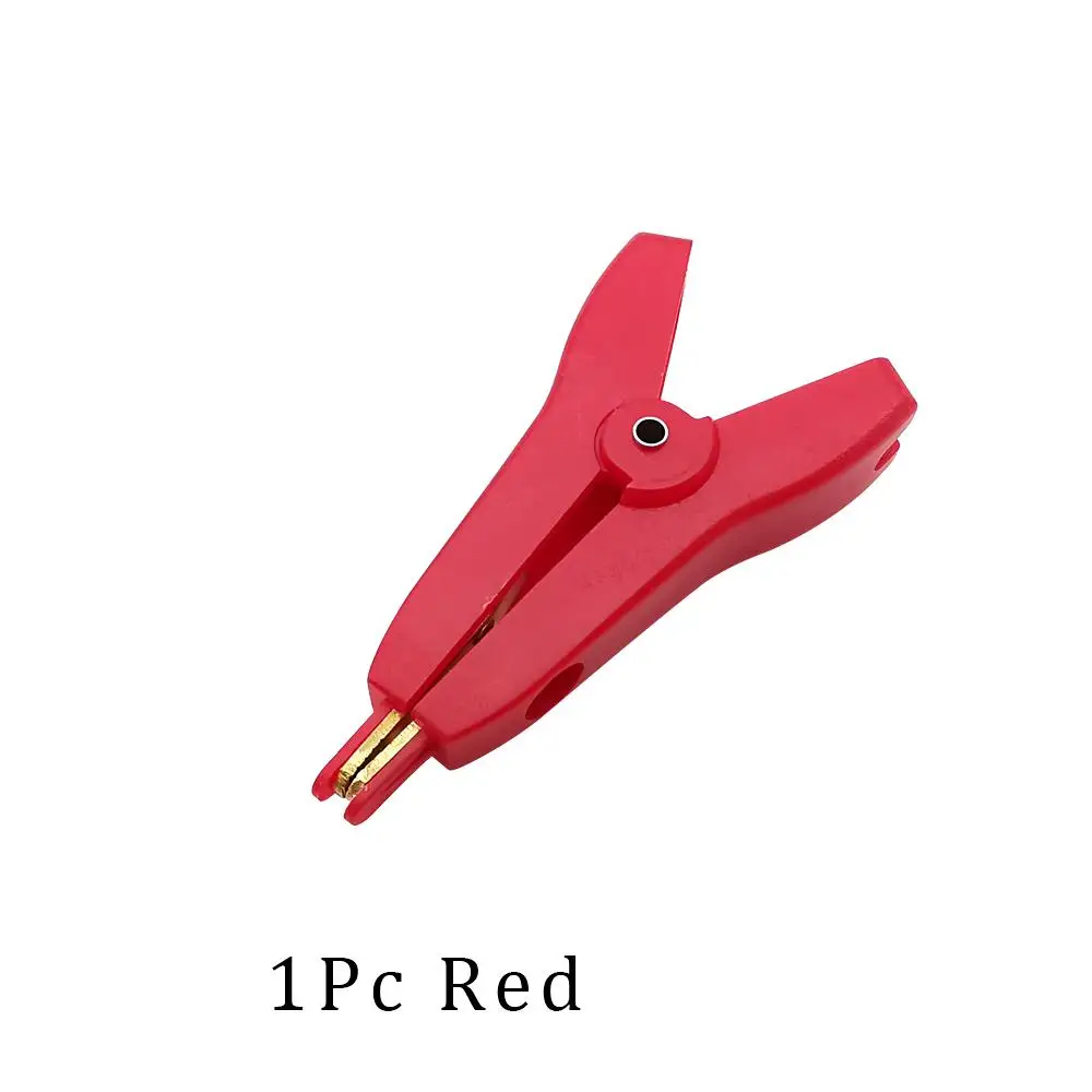 Metal Test Clips Electrical Flat Crocodile Clip LCR Kelvin Alligator Clamp Copper Brass alligator clips,electric test clamp,electrical clamp,test clip