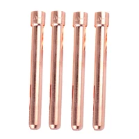 4pcs TIG Welding Torch Collet 10N22 10N23 10N24 10N25 Fit For WP17 18 26 Soldering Welding Equipment Manufacturing Industrial 1