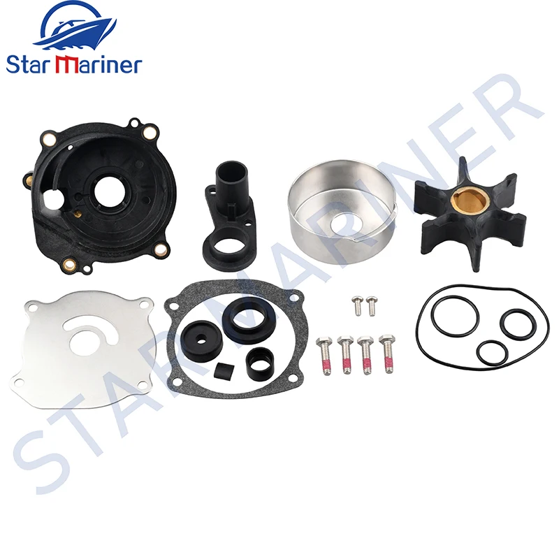 5001594 Kit Di Riparazione Della Pompa Dell'Acqua, Include Alloggiamento Della Girante Per Motore Fuoribordo Johnson Evin(V4 V6 150Hp-300Hp Parti Afte