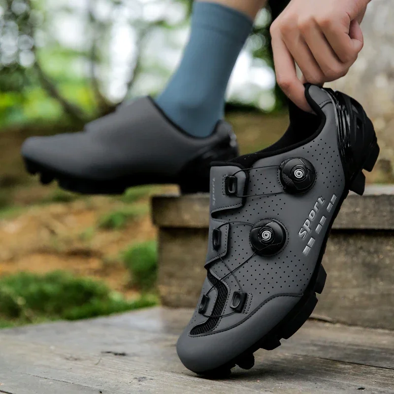New Cycling Shoes Mtb Women Pink High Quality Non-slip Self-locking Road Bike Shoes Men Triathlon Outdoor Sports Cycling Boots47