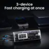 SHARGE Power Bank 24000mAh 170W Output Fast Charge with IPS Smart Screen Display IP66 Waterproof for MacBook Tablet iPhone 15pro 6