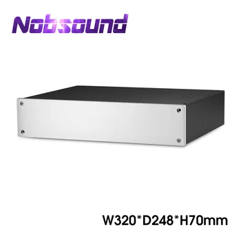 Nobsound HiFi Aluminum Amplifier Case Metal Case DIY Amplifier Chaissis Enclosure 1
