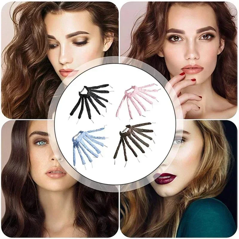 Octopus Heatless Hair Curler No Heat Heatless Curls Rod Headband Sleeping Head Bands No Heat DIY Hair Styling Tools Curler hair styling tool hair curling tools