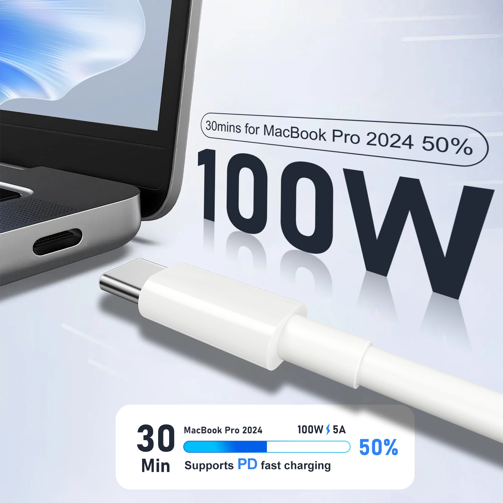 100W USB-C to Type-C Cable