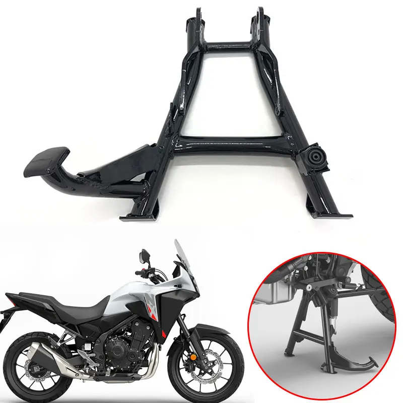 Motorcycle Accessories Middle Kickstand Center Parking Stand Firm Holder Support Fit For Honda NX400 NX500 NX 400