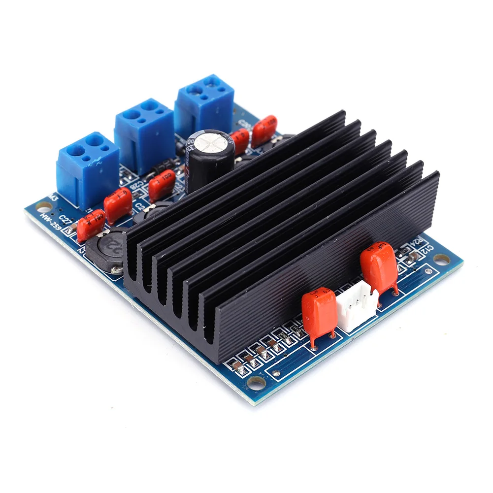 TDA7492 디지털 앰프 보드 고출력 2x50W 오디오 수신기 앰프 보드 모듈 부품 DC12-24V 음악 앰프 모듈