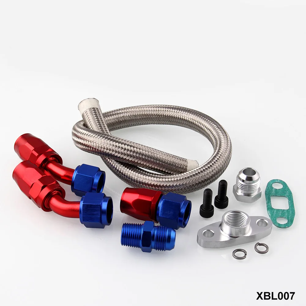 Turbo Oil Feed Drain Line Turbo Oil Feed Line Turbo Oil Supply Pipe Kit