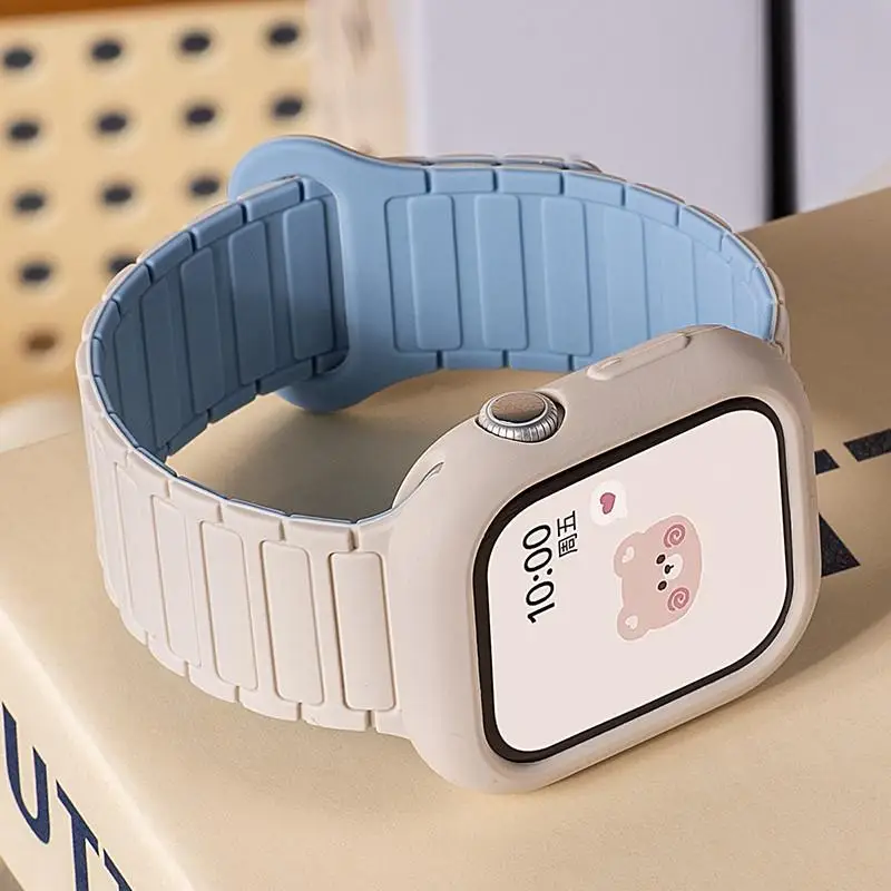 Silicone Magnetic Strap with Soft Case - Loop Wrist Bracelet