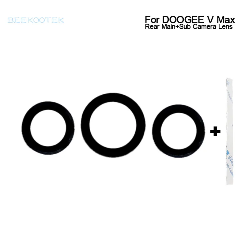 Doogee V Max Obiettivo Della Fotocamera Posteriore Nuovo Originale Posteriore Principale Sub Camera Obiettivo Copertura In Vetro Accessori Per Doogee 