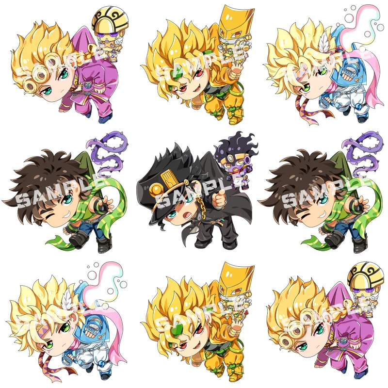 

Брелок JOJO с замечательными приключениями, креативный брелок Brando Chengtaro с аниме подвеской