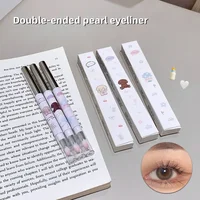 Matte Pink Lying Silkworm Pen Color Natural Brightening Glitter Eye Shadow Pencil Shimmer Glue Eyeliner Waterproof Korean Makeup 2