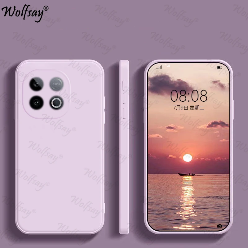 Premium Liquid Silicone Back Case - Soft and Stylish Protective Cover