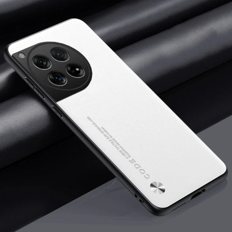 Luxurious PU Leather Matte Silicone Phone Case - Premium Protection Back Cover