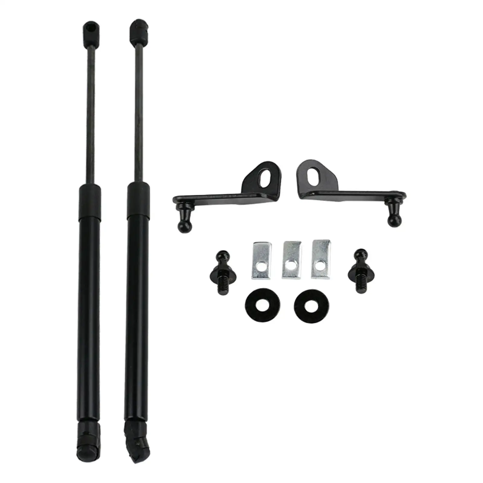 

Soft Top Lift Support Struts Gas Springs Black Soft Top Assist Strut System Metal for Ford Bronco Easy Installation Replace