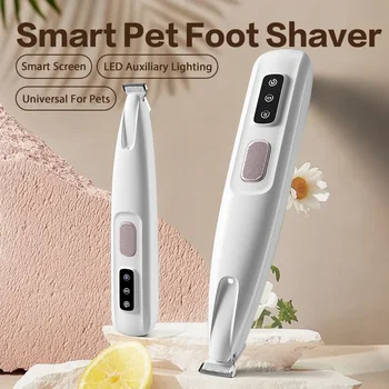 2025 New Pet Paw Trimmer 1Pack,Rechargeable Quiet Hair Trimmer For Pets,Professional Pet Grooming Kit 1