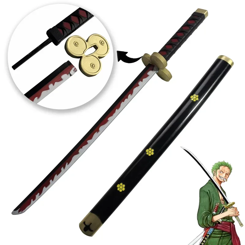 Cosplay Sword 72cm Cosplay Sword Roronoa Zoro Sword Role Playing Yama purple Samurai Weapon Katana Knife Safety PU Toy Gift cosplay sword,cosplay toy,cosplay prop