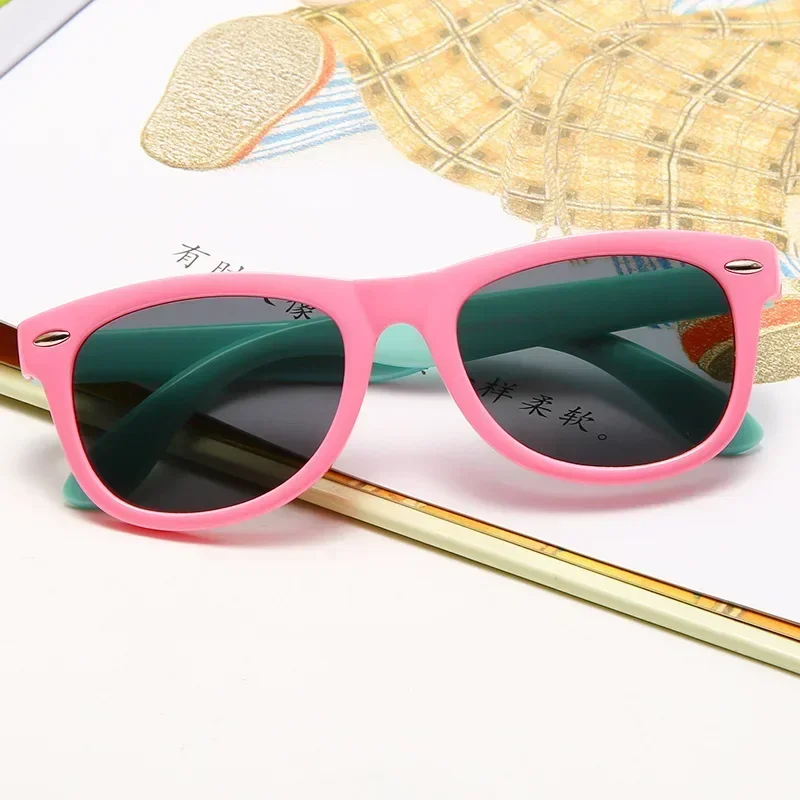 Round Kids Sunglasses Silicone Flexible Safety Children Sun Glasses Fashion Boys Girls Outdoors Shades Eyewear UV400 kids sunglasses,children sunglasses