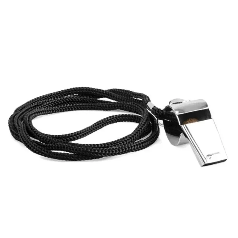 1PC Stainless Steel Whistle First Aid Whistle Soccer Football Basketball Hockey Baseball Sports Referee Survival Outdoor