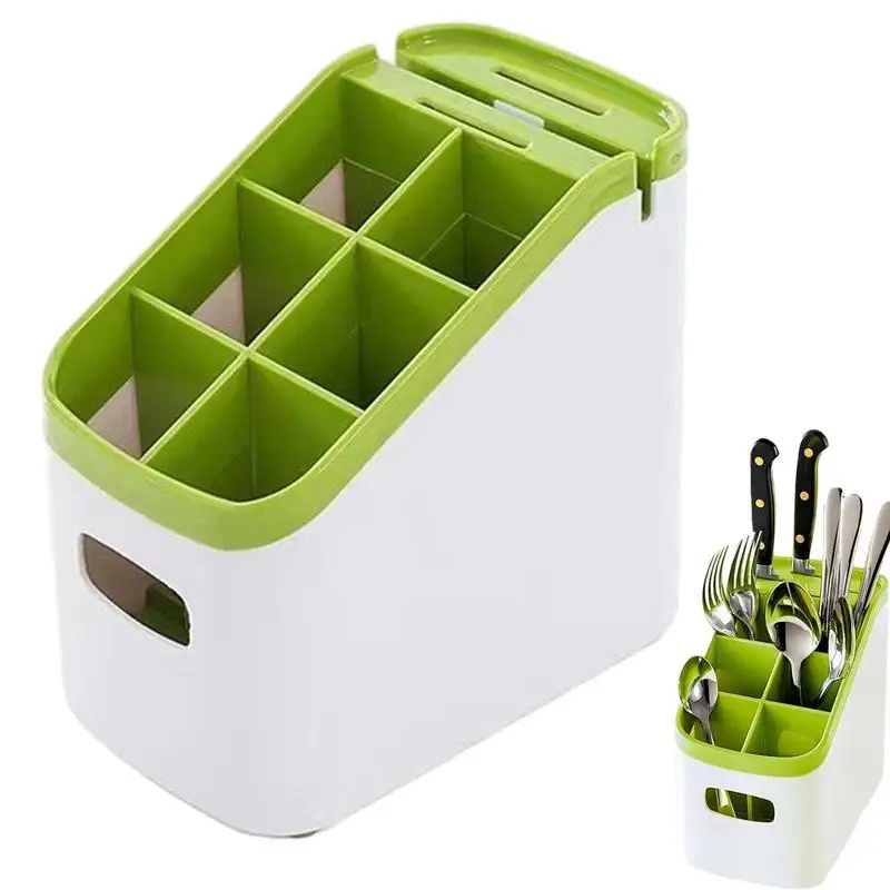 

Multifunctional Cutlery Utensil Holder Space Saving Spoons Organizer Durable Chopsticks Storage Stand Box Kitchen Accessories