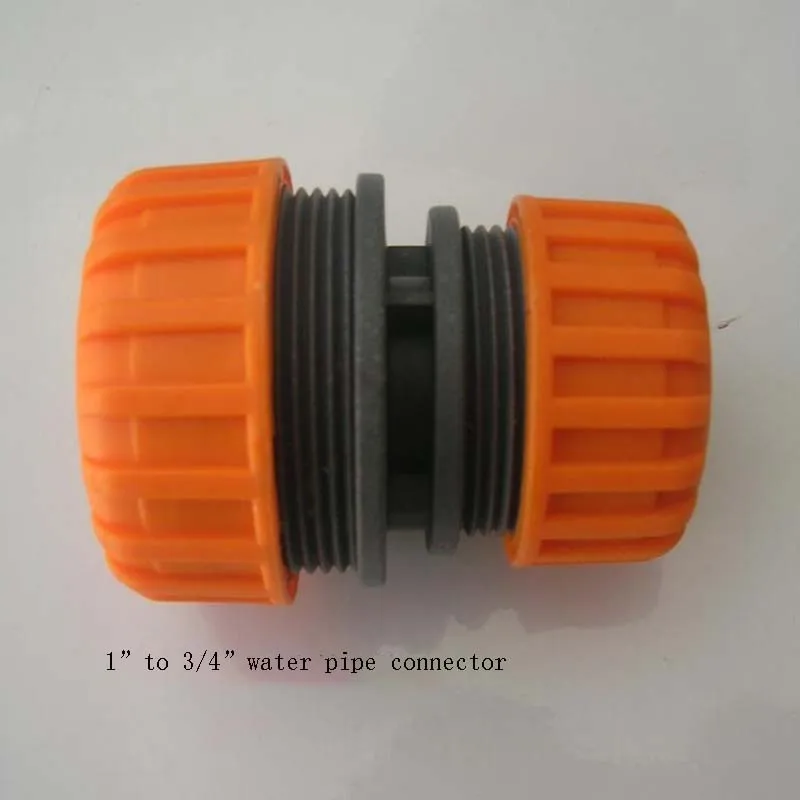 

1"to 3/4" water pipe connector garden water pipe repair quick connector car wash water pipe extension connector 1pcs