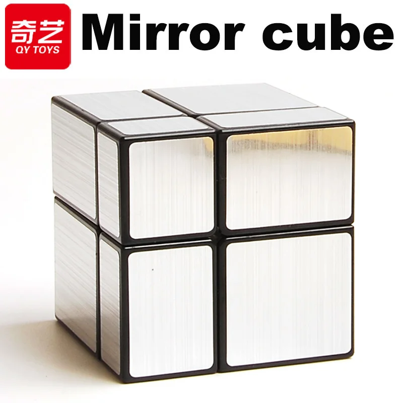 

QiYi Mirror Special Magic Cube 2x2x2 3x3x3 Professional 2x2 3x3 Speed Puzzle Children Fidget Toys Speedcube Original Cubo Magico