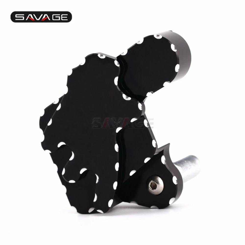 

Kickstand Switch Bolt Cover For SUZUKI Hayabusa GSX 1300R 1999-2020 Black 3D Engraved Ball Cut GSX1300R Motorcycle Accessories