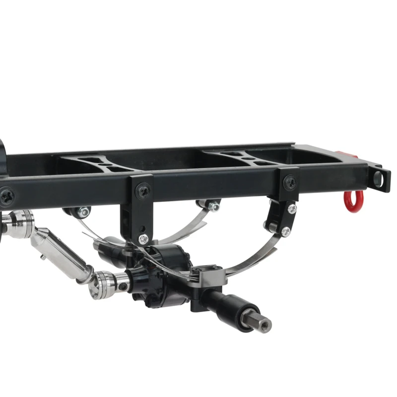 Q63 Spring 6X6-Steel-Leaf-Spring-Suspension-Set-Shock-Absorber-For-WPL-B16-B36-MN ...