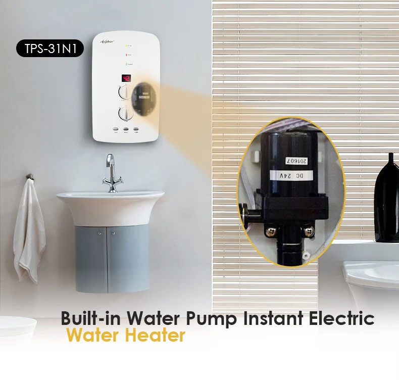 Factory Price New Product 220V 5KW Instant Hot Water Heater with booster  pump - AliExpress