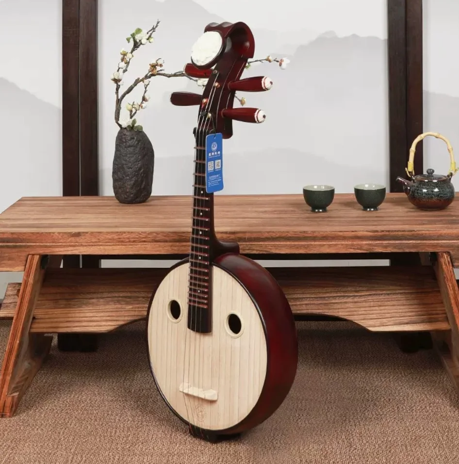 Small Ruan xiaoruan Chinese plucked string instrument