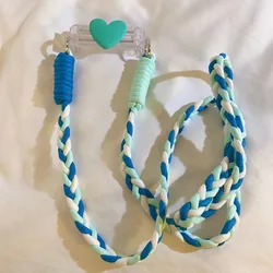 Adjustable Mobile Phone Lanyard with Back Clip and Long Rope (Green)