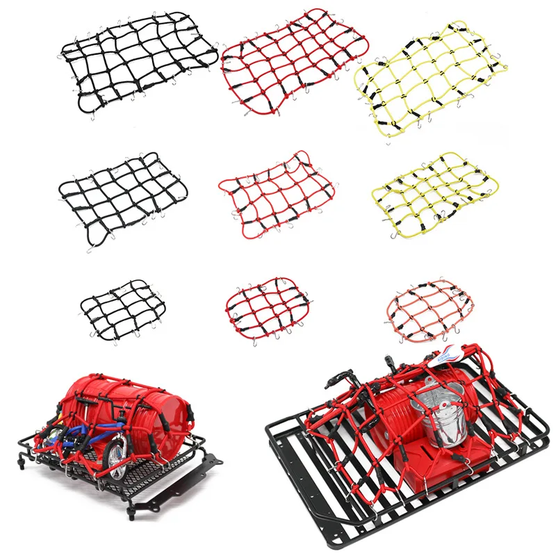 

1/10 Accessory Luggage Roof Rack Net for 1/10 RC Crawler AXIAL SCX10 D90 D110 Traxxas TRX-4 Trx4 Rc Car Accessories and Parts