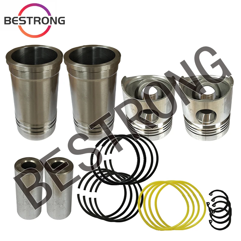 

Swirl Chamber Type Pistson And Cylinder Liner Overhaul Repair Kit For ZHENJIANG SUDONG CHANGQING NINGBO 295 Diesel Engine