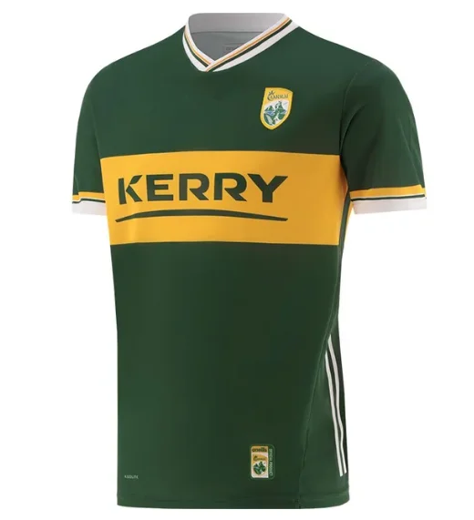 Kerry GAA Home Training Jersey Shirt Mens Rugby Jersey 25 Kerry Goalkeeper Size S-3XL Print name and number