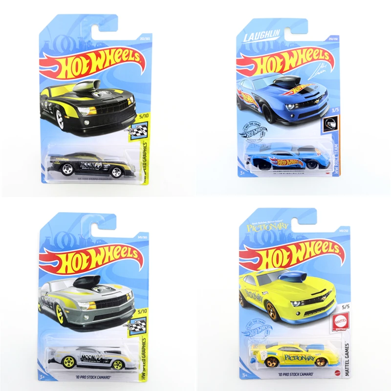 

2021 Original Hot Wheels Mini Alloy Coupe 10 PRO STOCK CAMARO 1/64 Metal Diecast Model Car Kids Toys Gift