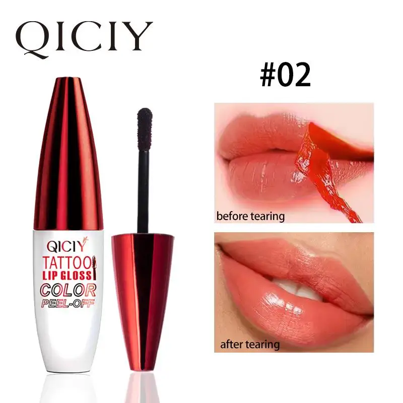 thumbnail image 1 of Peel Off Lipsticks Waterproof Matte Contour Lip Stain Waterproof Transfer Resistant Natural Lip Tint Makeup For Women Cosmetics, 1 of 5