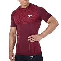 Camiseta deportiva de compresión y secado rápido para hombre