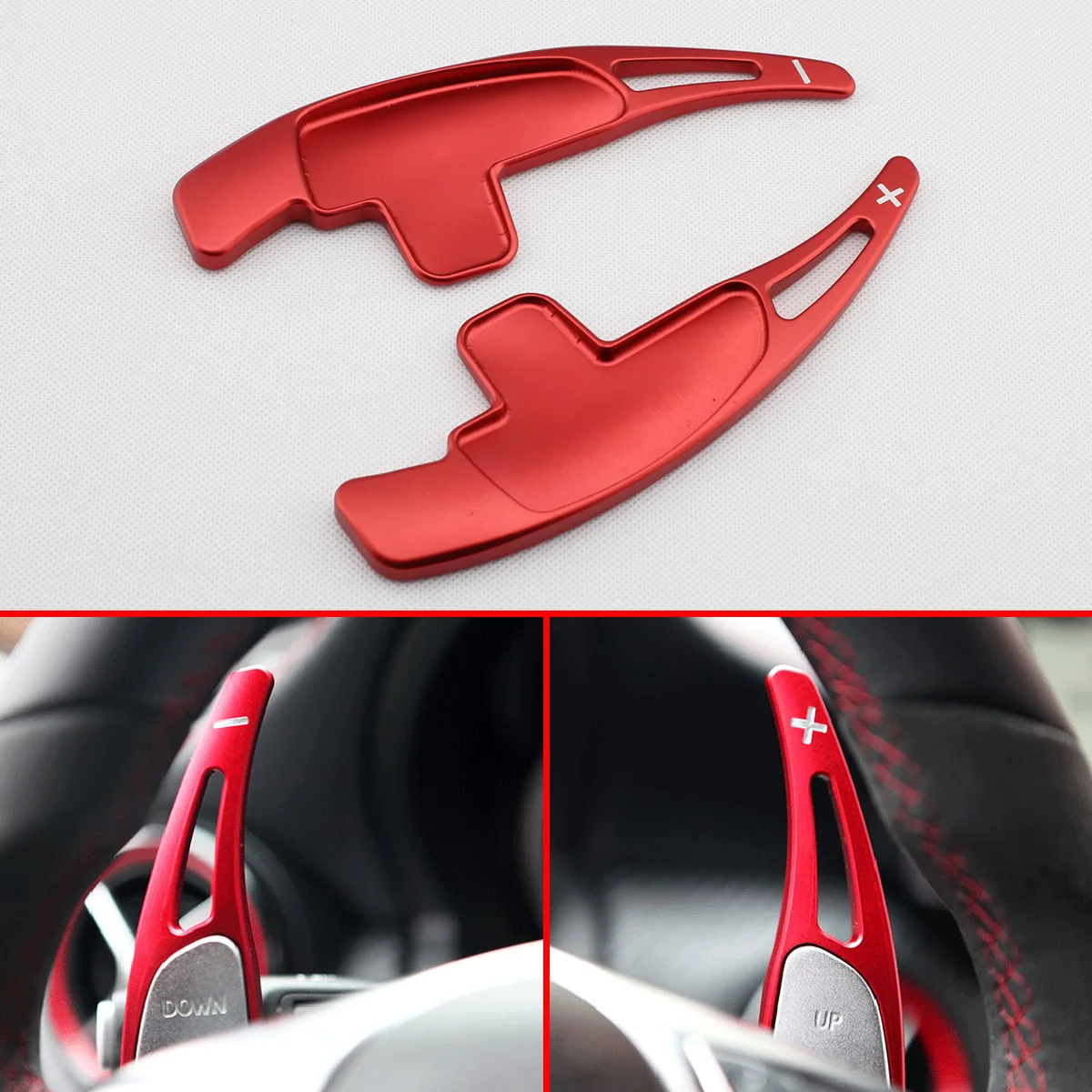 Steering Wheel Gear Shift Paddle Extend For Mercedes Amg A45 C63 E63 S63 S65 Cla45 Gla45 Ml63