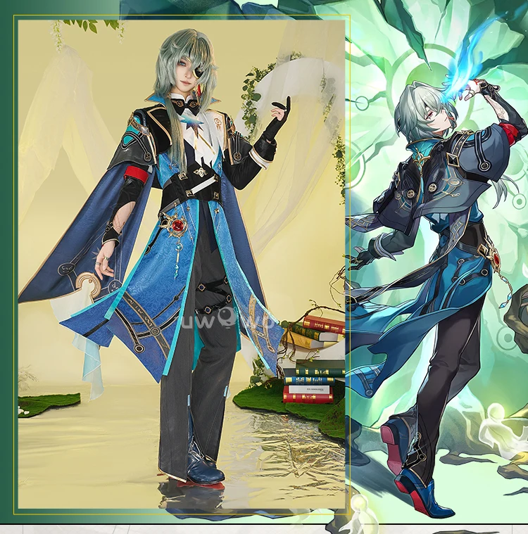 Anaxa Cosplay Kostüm Honkai: Star Rail Anaxa Male Halloween Costume 1