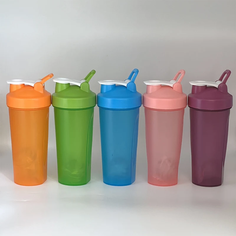 Фото 600ml Протеин шейкер, бутылка для протеинового порошка, шейкер для тренажерного зала, портативная бутылка для воды, шейкер №4