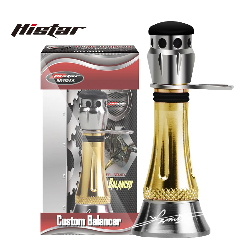 HISTAR 릴 보호 범용 인터페이스 야간 조명 캡, 낚시 도구 액세서리, 스피닝 릴 밸런서, 1 개