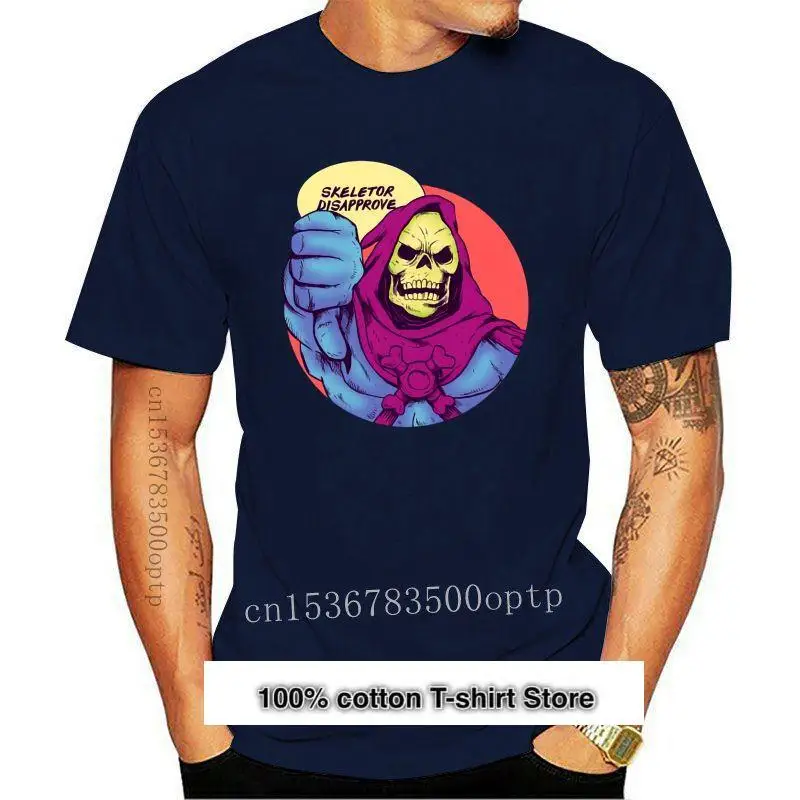 Camiseta A La Moda Para Hombre, Camiseta Devitida De Skeletor, Camiseta Impresa Personalizada, Desaprobada