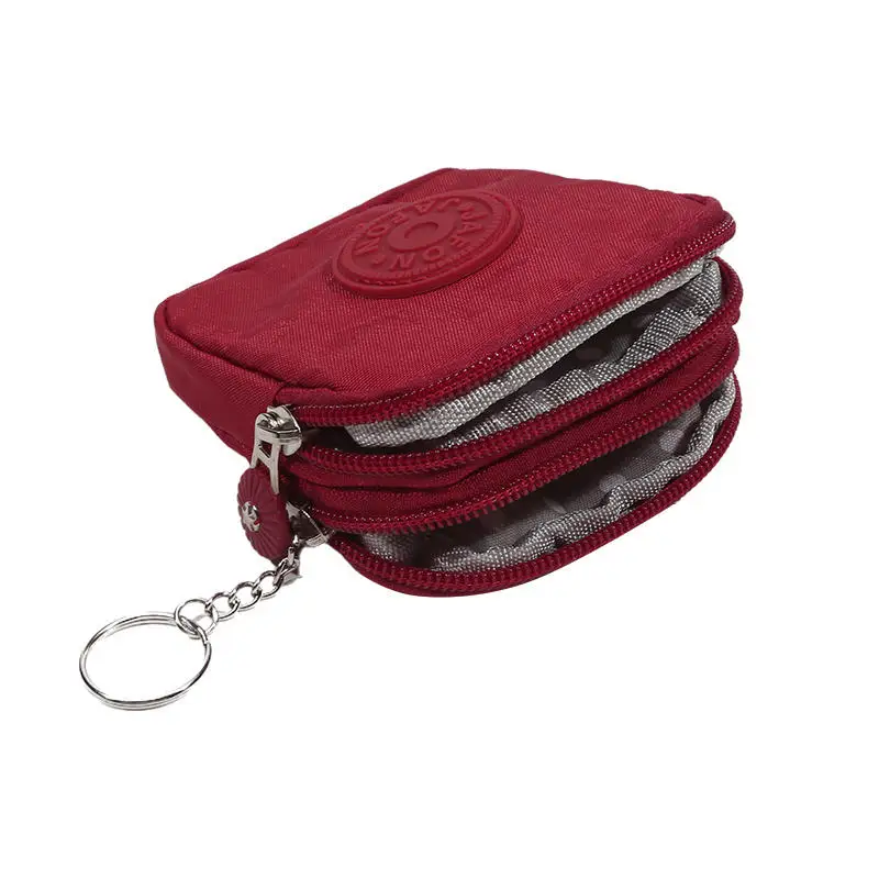 Mini Nylon Coin Purse in bag
