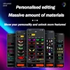 LED Car Sign Animation LED Matrix Pixel Panel Light Bluetooth App 5V USB Control Scrolling Advertising Programmable For Car Sho 2