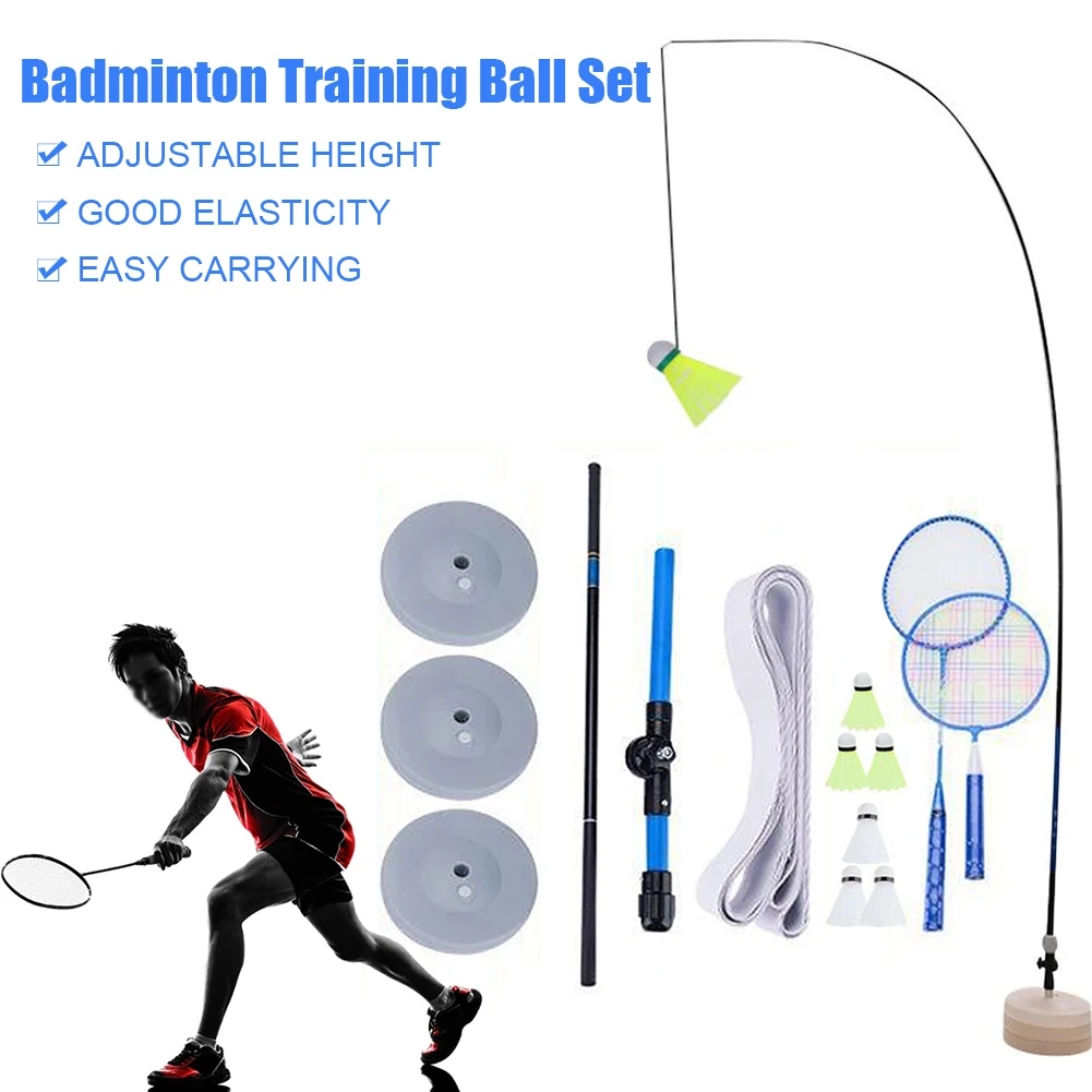 SingleBadmintonTrainersRacketRobotTrainingToolsProfessional