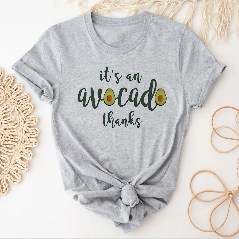 

Женская футболка с рисунком авокадо Y2K, забавная дизайнерская футболка, женская одежда в японском стиле 1920-х годов