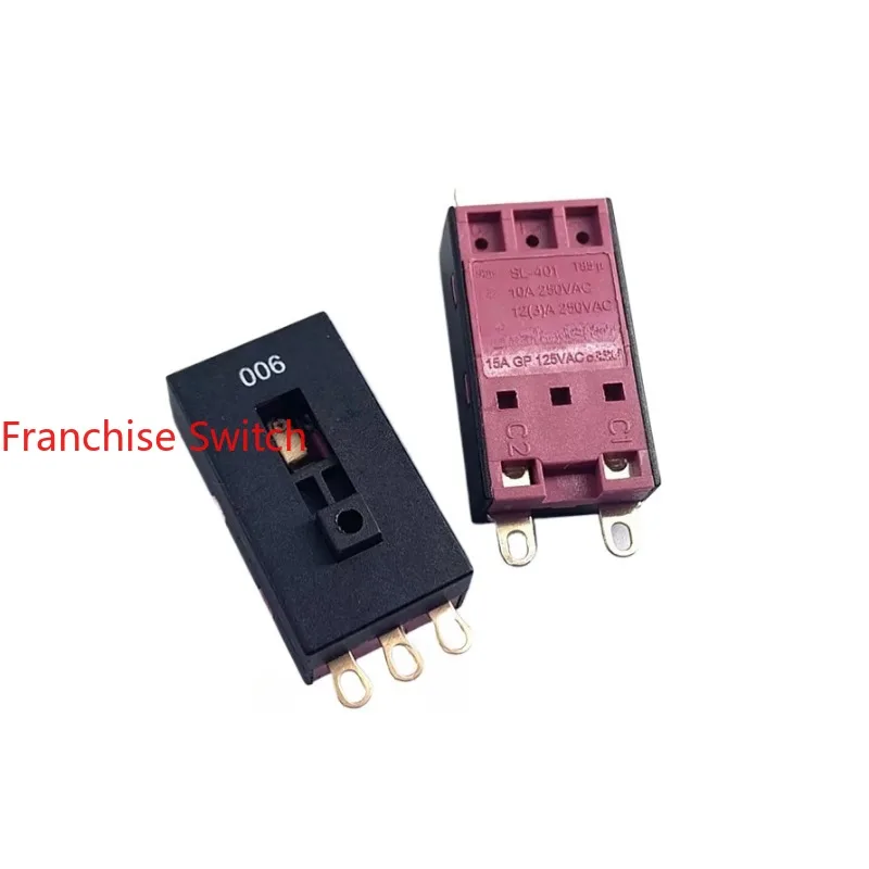 5PCS SL-401 Hair Dryer Switch 4Feet 5Feet 3Gears 4Gears Switch, Repair Accessories