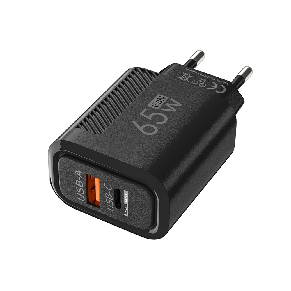 ตัวเลือกสินค้า อะแดปเตอร์ชาร์จเร็ว GaN 65W USB-C ชาร์จได้หลายอุปกรณ์