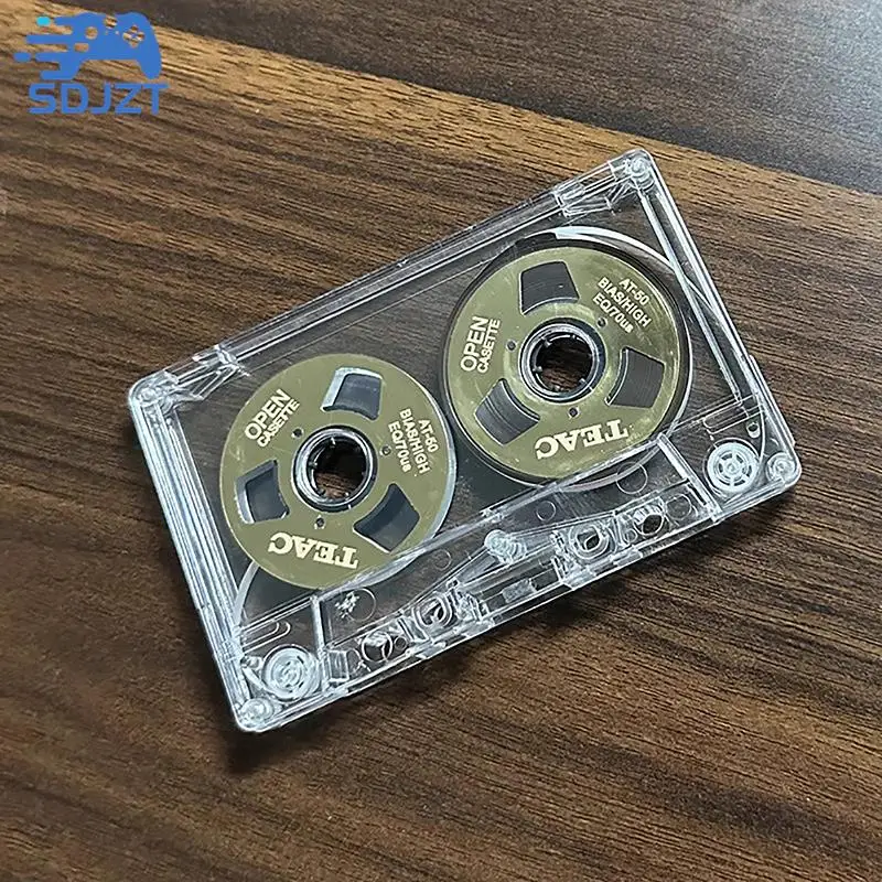 DIY Homemade Reel Reel Cassette Tape With Box Metal Mini Market