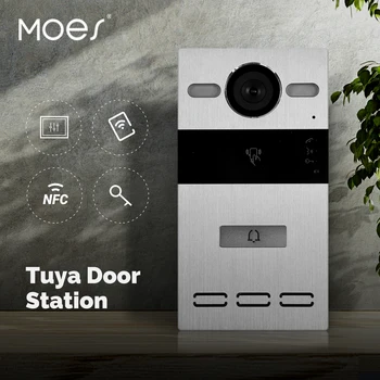 MOES Tuya Access Control System Door Station Intercom Unlock Door Electronic Gate Opener Work With 10.1Inch Center Control Panel 1
