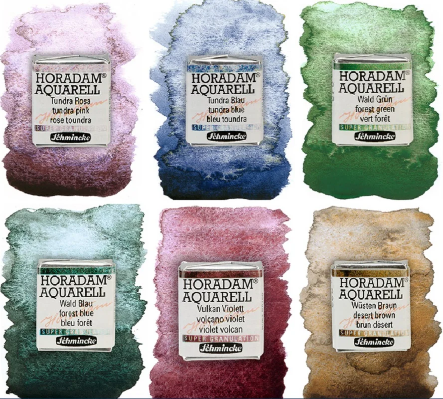 

1Pcs German Schmincke Solid Watercolor Paint Artist Precipitation Color Acuarela Watercolor Pigment Painting Art Supplies